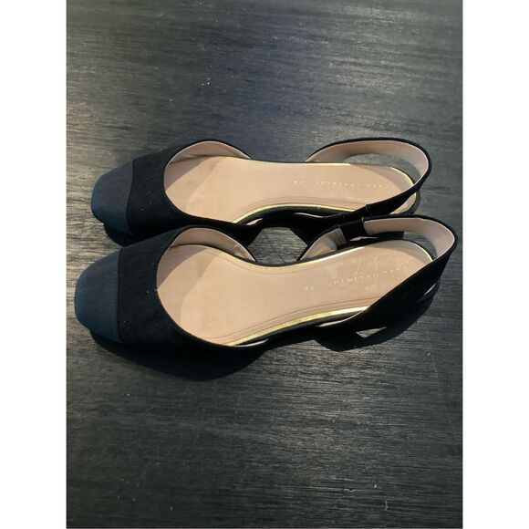 Zara black sling back‎ flats - Picture 3 of 6